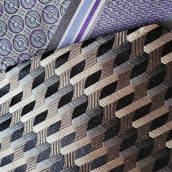 Bundle 4 Mens Ties by Daniel Craig and Pronto Uomo Like New - Picture 4 of 6